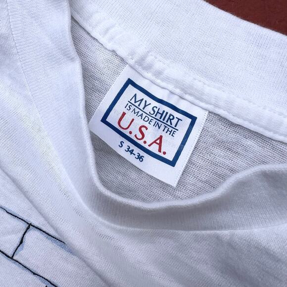 Vintage 80s Keebler Elf Fun Club Uncommonly Cool T Shirt Candy Snack Food Cookie - Picture 4 of 8